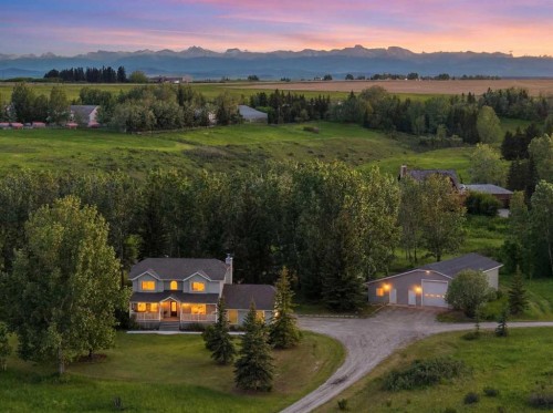 245249 Range Road 31A, Rural Rocky View County, AB - Outdoor With Deck Patio Veranda With View