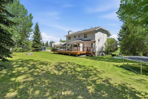 245249 Range Road 31A, Rural Rocky View County, AB - Outdoor With Deck Patio Veranda With Backyard