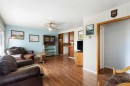 1622 Strathcona Street, Crossfield, AB  - Indoor Photo Showing Living Room 