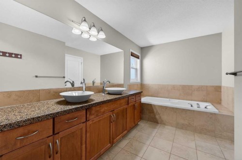 52 Reunion Close Nw, Airdrie, AB - Indoor Photo Showing Bathroom