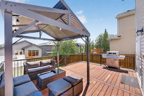 52 Reunion Close Nw, Airdrie, AB - Outdoor With Deck Patio Veranda With Exterior