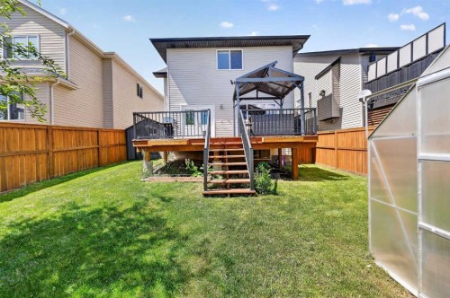 52 Reunion Close Nw, Airdrie, AB - Outdoor With Deck Patio Veranda With Exterior