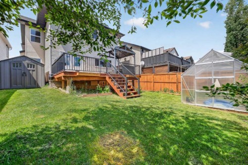 52 Reunion Close Nw, Airdrie, AB - Outdoor With Deck Patio Veranda