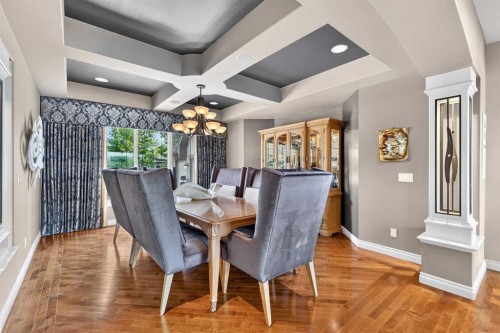 128 Heritage Lake Drive, Heritage Pointe, AB - Indoor Photo Showing Dining Room