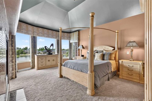 128 Heritage Lake Drive, Heritage Pointe, AB - Indoor Photo Showing Bedroom