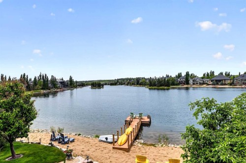 128 Heritage Lake Drive, Heritage Pointe, AB - Outdoor With Body Of Water With View