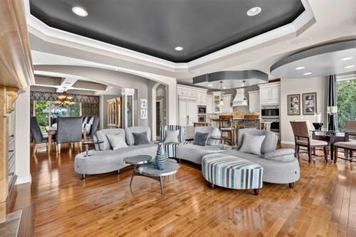 128 Heritage Lake Drive, Heritage Pointe, AB - Indoor Photo Showing Living Room