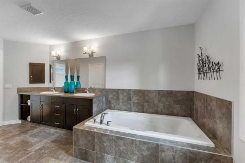 347 Hillcrest Heights Sw, Airdrie, AB - Indoor Photo Showing Bathroom