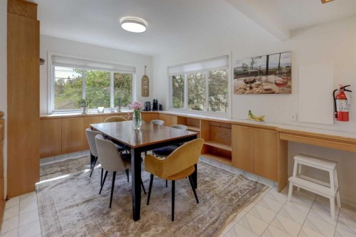 3419 Morley Trail Nw, Calgary, AB - Indoor Photo Showing Dining Room