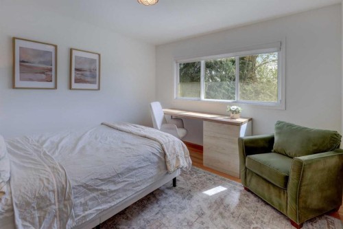 3419 Morley Trail Nw, Calgary, AB - Indoor Photo Showing Bedroom