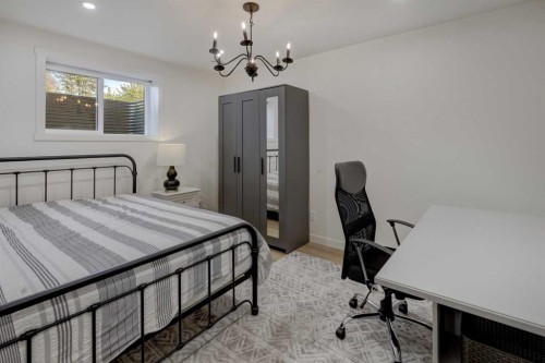 3419 Morley Trail Nw, Calgary, AB - Indoor Photo Showing Bedroom