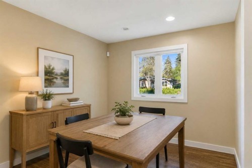 1211 Rosehill Drive Nw, Calgary, AB - Indoor Photo Showing Dining Room