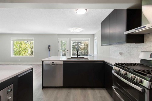 40 Mt Assiniboine Circle Se, Calgary, AB - Indoor Photo Showing Kitchen With Stainless Steel Kitchen With Upgraded Kitchen