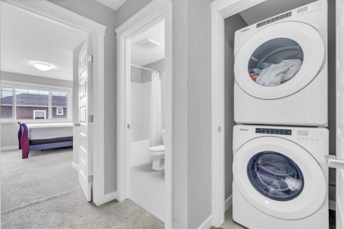 52 Red Embers Manor Ne, Calgary, AB - Indoor Photo Showing Laundry Room