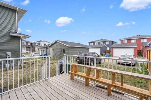 52 Red Embers Manor Ne, Calgary, AB - Outdoor With Deck Patio Veranda With Exterior