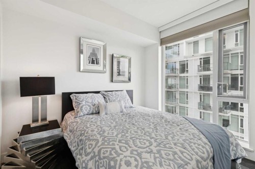 3407-1122 3 Street Se, Calgary, AB - Indoor Photo Showing Bedroom