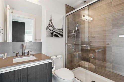 3407-1122 3 Street Se, Calgary, AB - Indoor Photo Showing Bathroom