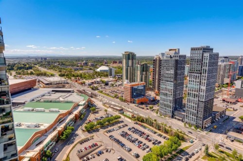 3407-1122 3 Street Se, Calgary, AB - Outdoor With View