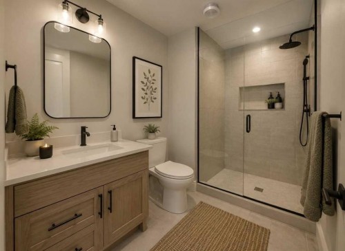 20 Wolf Creek Street Se, Calgary, AB - Indoor Photo Showing Bathroom