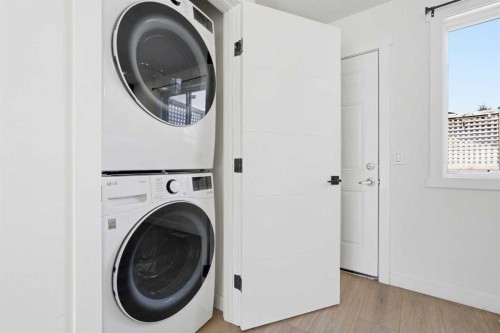 58 Taraglen Road Ne, Calgary, AB - Indoor Photo Showing Laundry Room