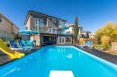 366 Patterson Boulevard Sw, Calgary, AB  - Outdoor With In Ground Pool With Backyard With Exterior 