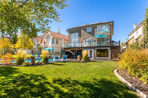 366 Patterson Boulevard Sw, Calgary, AB - Outdoor With Deck Patio Veranda