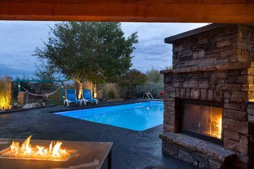 366 Patterson Boulevard Sw, Calgary, AB - Outdoor With In Ground Pool
