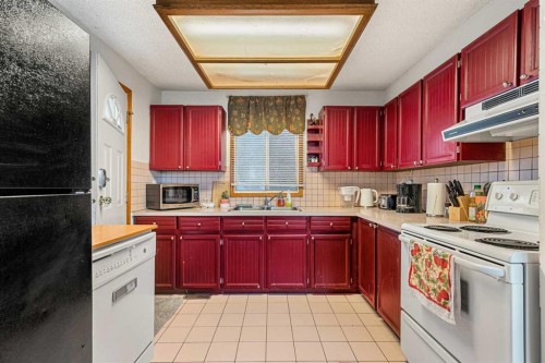 1616 3 Street Nw, Calgary, AB - Indoor Photo Showing Kitchen With Double Sink