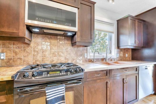 188 Aspen Creek Crescent, Strathmore, AB - Indoor Photo Showing Kitchen With Double Sink