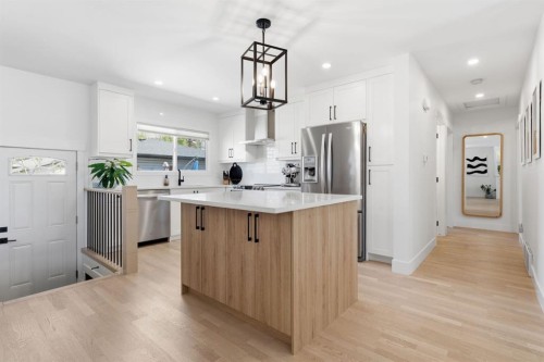 87 Armstrong Crescent Se, Calgary, AB - Indoor Photo Showing Kitchen With Upgraded Kitchen