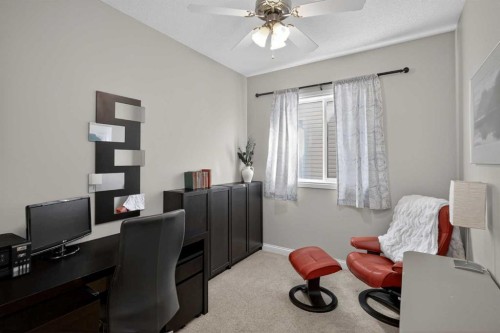 90 Sage Hill Way Nw, Calgary, AB - Indoor Photo Showing Office