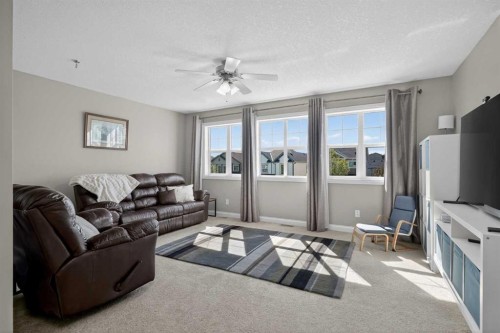 90 Sage Hill Way Nw, Calgary, AB - Indoor Photo Showing Living Room