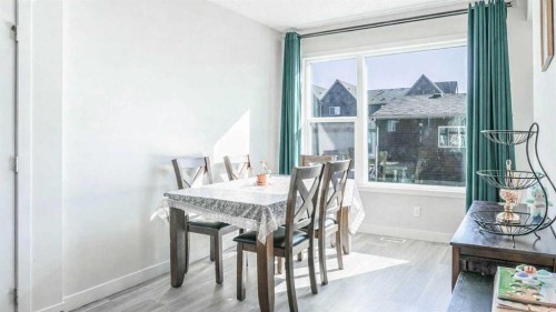 100 Carringvue Way Nw, Calgary, AB - Indoor Photo Showing Dining Room
