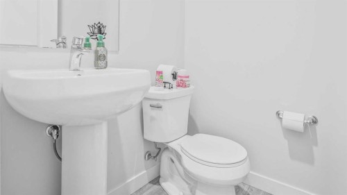 100 Carringvue Way Nw, Calgary, AB - Indoor Photo Showing Bathroom
