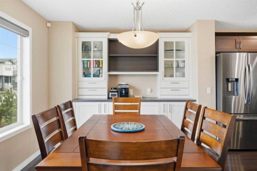 383 Fireside Place, Cochrane, AB - Indoor Photo Showing Dining Room
