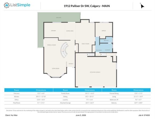 1912 Palliser Drive Sw, Calgary, AB 