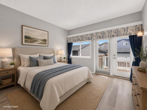 156 Belmont Boulevard Sw, Calgary, AB - Indoor Photo Showing Bedroom