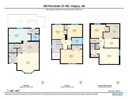 259 Woodside Circle Sw, Calgary, AB 