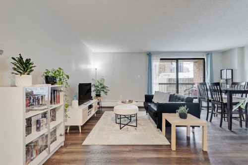 708-718 12 Avenue Sw, Calgary, AB - Indoor Photo Showing Living Room