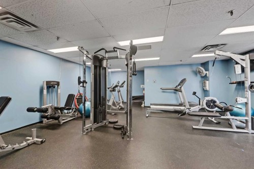708-718 12 Avenue Sw, Calgary, AB - Indoor Photo Showing Gym Room