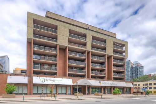 708-718 12 Avenue Sw, Calgary, AB - Outdoor With Balcony