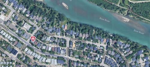 202-6148 Bowness Road Nw, Calgary, AB - Outdoor With Body Of Water With View