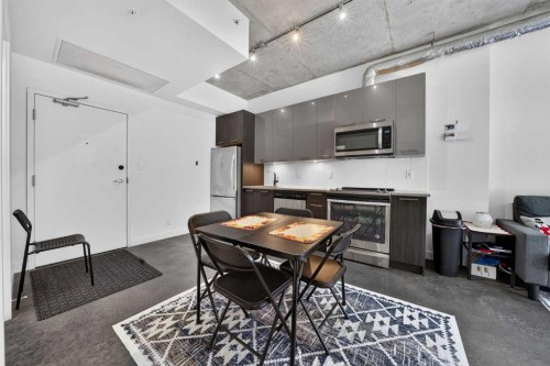 305-624 8 Avenue Se, Calgary, AB - Indoor Photo Showing Kitchen