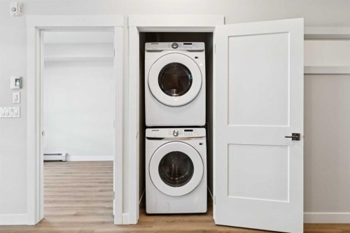 6103-1802 Mahogany Boulevard Se, Calgary, AB - Indoor Photo Showing Laundry Room