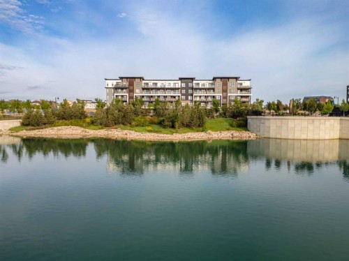 6103-1802 Mahogany Boulevard Se, Calgary, AB - Outdoor With Body Of Water With View