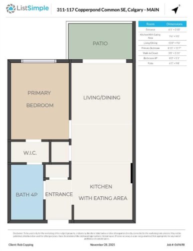 311-117 Copperpond Common Se, Calgary, AB 