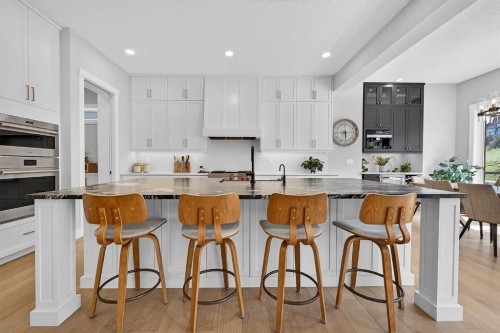 125 Hampstead Mews Nw, Calgary, AB - Indoor Photo Showing Kitchen With Upgraded Kitchen