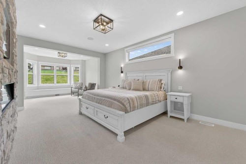 125 Hampstead Mews Nw, Calgary, AB - Indoor Photo Showing Bedroom
