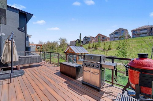 125 Hampstead Mews Nw, Calgary, AB - Outdoor With Deck Patio Veranda With Exterior