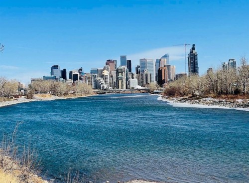 201-2010 11 Avenue Sw, Calgary, AB - Outdoor With Body Of Water With View
